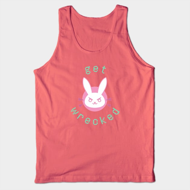 get wreck D.Va Tank Top by sclarkeart